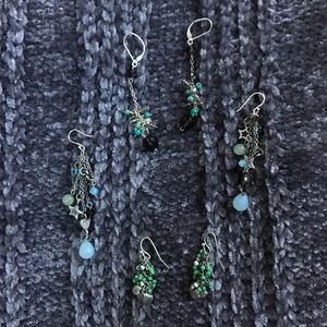 3 pairs earring bundle